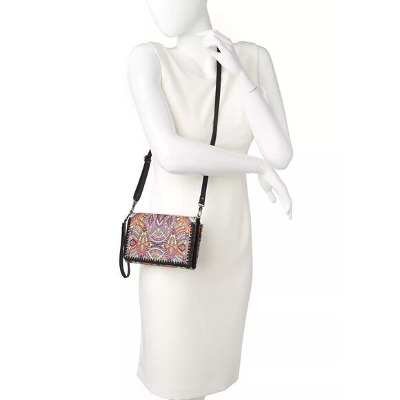 New! SAKROOTS Marin Smartphone Mini Crossbody Bag Clutch Wristlet - Picture 2 of 9